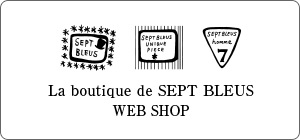 La boutique de SEPTBLEUS WEB SHOP